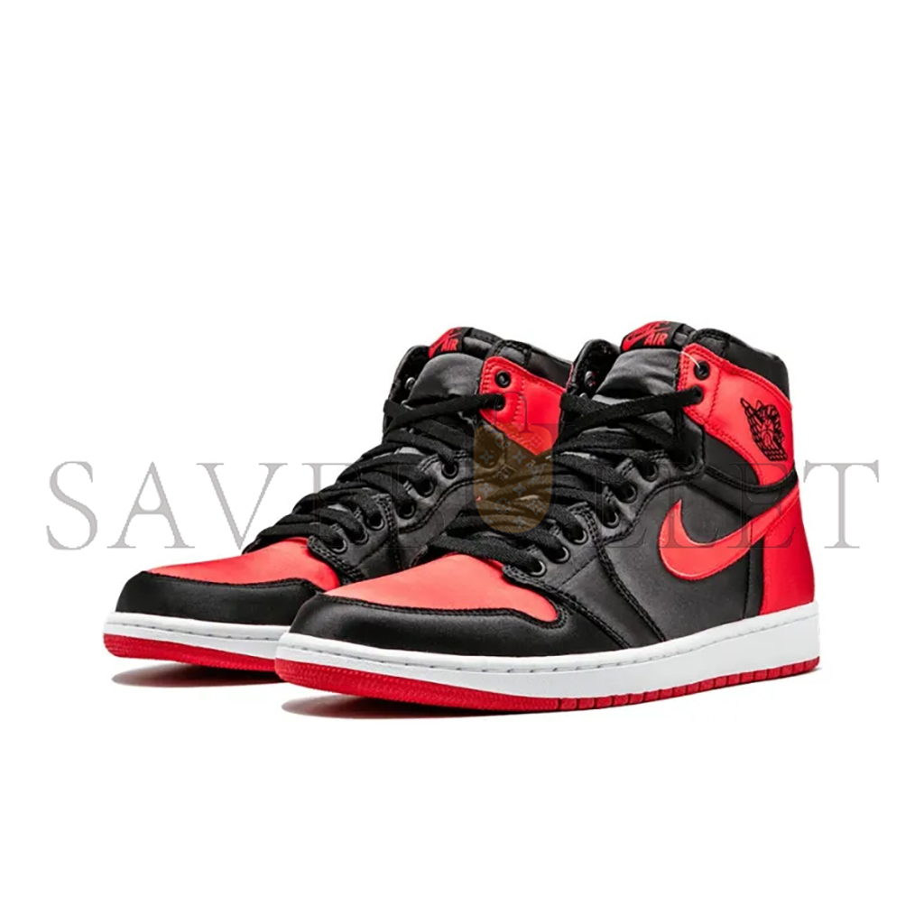 NIKE JORDAN 1 RETRO HIGH SATIN BANNED (NUMBERED) 917359-001